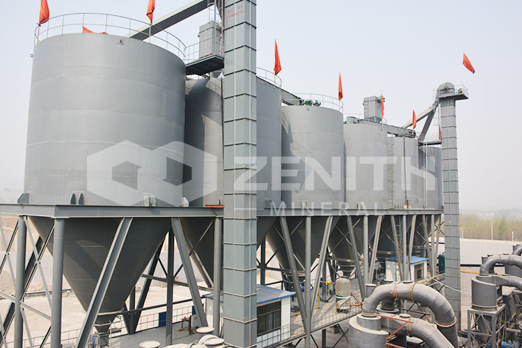 Coal processing by MTW215 mill X4 sets, 1 million TPA image